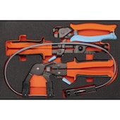 Schlauchschellenzangen-Set, Universal