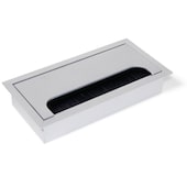 QUADRUM CABLE ORG 160x80 WH