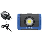 Set Mini Strahler Flex Clamp + Micro-USB-Typ-Kabel + Schnellladegerät 3.0