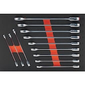 Doppelratschenschlüsselset 8-19