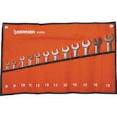 Gabelratschen- / Ringratschen-Schlüssel Set 8-19mm, 12-tlg.