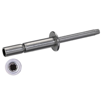 Mega-Bolt Blindniete Flachrundkopf 6,5x14 Edelstahl/Edelstahl