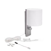 Emuca Richtstrahler Quasar LED zum Lesen (12 V DC), 3 W, Kunststoff Weiß