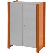 Bera Line 10 - Regalschrank, 1 m, orange