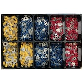 Berner Sortiment isolierte Ringkabelschuhe gemischt