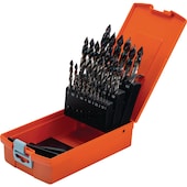 Bohrer-Set Cobra Step DIN 338 TiAlN 1 - 13 mm, 25-teilig