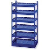 Modul DIN- und Norm Unterteil 6-fach 1000x542,5x364 mm, blau
