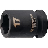 Kraft-Steckschlüsseleinsatz 6-kant, 1/2