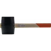 Gummihammer schwarz Ø 40 mm 240 g