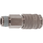Kupplung mit Außengewinde 1/4'', DN 7,8 Stahl
