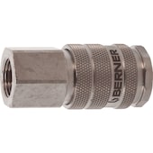 Kupplung mit Innengewinde 1/4'', DN 10 Stahl