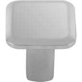 Möbelknopf Springfield, Nickel satiniert, Zamak