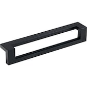 Möbelgriff Cleveland, 128, Schwarz, Zamak