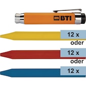 Signierkreide Set Gelb mit Halter