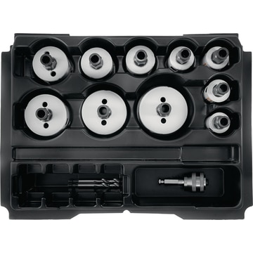BTI Box 2 + Bi-Metall-Zylindersäge Schnellwechsel-System