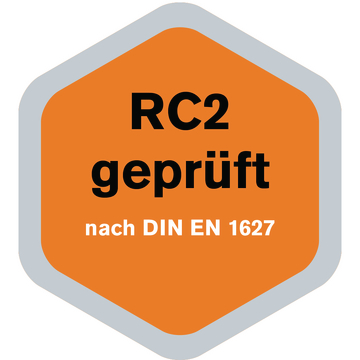 RC2 geprüft nach DIN EN 1627