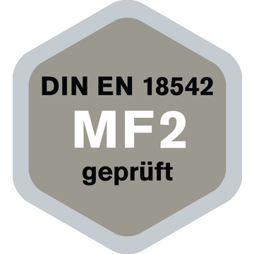 DIN EN 18542 MF2 geprüft
