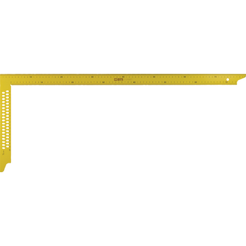 Zimmermannswinkel gelb 800 x 320 mm