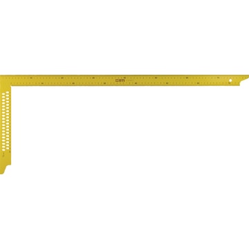 Zimmermannswinkel gelb 800 x 320 mm