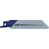 Reciprosägeblatt Metall Basic BiM 1,4 / 100