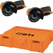 2x Akku-Winkelschleifer A-WKS BL 12 V in der BTI Box 1