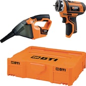 Akku-Bohrschrauber A-BS FC 12 V + Akku-Staubsauger A-S 12 V BTI Box 1