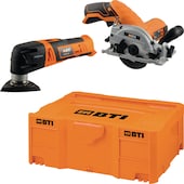 Akku-Handkreissäge A-HKS 12 V + Akku-Unimaster A-UM BL 12 V BTI Box 2