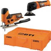 Akku-Stichsäge A-ST 12 V + Akku-Unimaster A-UM BL 12 V in der BTI Box 1