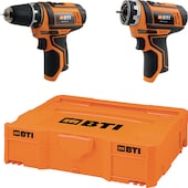Akku-Bohrschrauber A-BS FC 12 V + Akku-Bohrschrauber A-BS2 12 V BTI Box 1