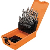 HSS-STEP-Stufenbohrer-Kassette DIN338, 25-tlg., geschliffen