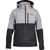 BTI Softshell-Jacke 2023, Herren, schwarz/grau, Gr. S