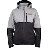 BTI Softshell-Jacke 2023, Damen, schwarz/grau, Gr. S