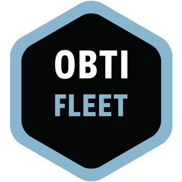 OBTI-Fleet, OBTI-Sys, Flottenmanagement, Logo hellblau