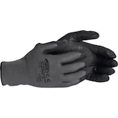 Strickhandschuh Nitril geschäumt und gesandet, Größe 9, 12 Paar