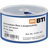 Schrauben-Box Längsschlitz