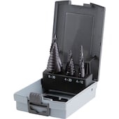 Stufenbohrer-Set TiAIN 4 - 12 / 4 - 20 / 6 - 30 mm