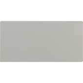 Leerschild KZS glatt grau unbedruckt