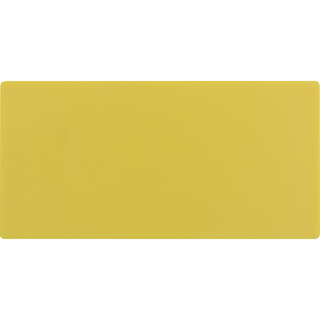 Rohrkennzeichnungssystem Kennzeichnungsschild Leerschild glatt gelb unbedruckt