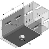 Massivanschluss Centum 100 M16