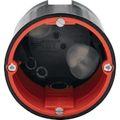 Hohlwand-Brandschutzdose 2 x M25 flach