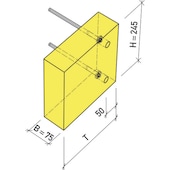 Mauerkonsole Eco-Fix MK 175