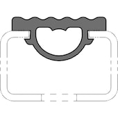 Toppro Schienengummi 38 / 40