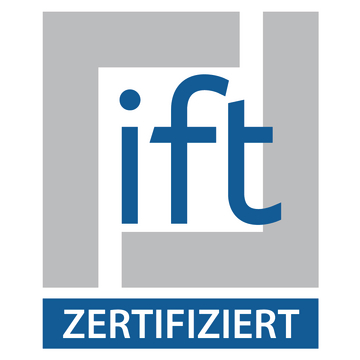Logo ift-zertifiziert, ift Rosenheim