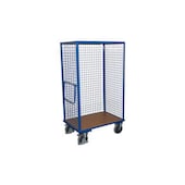 Schrankwagen,Tragl. 500kg,1 Etage(n),Ladefl. LxB 1245x785mm,Holzplatte