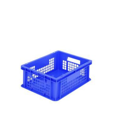 Euronorm-Stapelbehälter, HxLxB 153x400x300mm, 14l, PP, blau