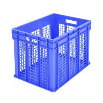 Euronorm-Stapelbehälter, HxLxB 415x600x400mm, 82l, PP, blau