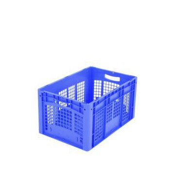 Euronorm-Stapelbehälter, HxLxB 320x600x400mm, 62l, PP, blau