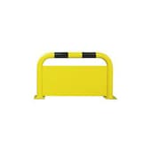 Rammschutzbügel,f. innen,HxB 350x750mm,Stahl,gelb/schwarz,z. Aufdübeln