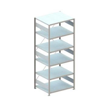 Systemregal, Grundfeld, CLIP, HxBxT 2500x1056x836mm, Fachl. 230kg