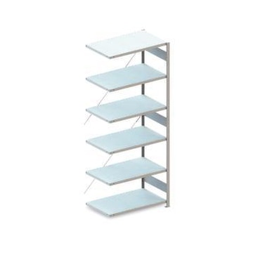 Systemregal, Anbaufeld, CLIP, HxBxT 2500x1306x636mm, Fachl. 230kg
